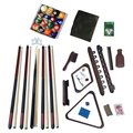 Blue Wave Blue Wave BG2540M Deluxe Billiards Accessory Kit - Mahogany BG2540M